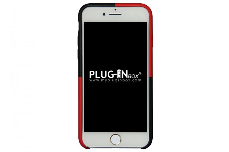 Iphone case Mondrian red and black 2